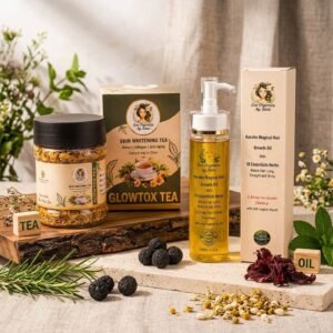 Beauty Bundle | Glowtox Tea + Hair Oil
