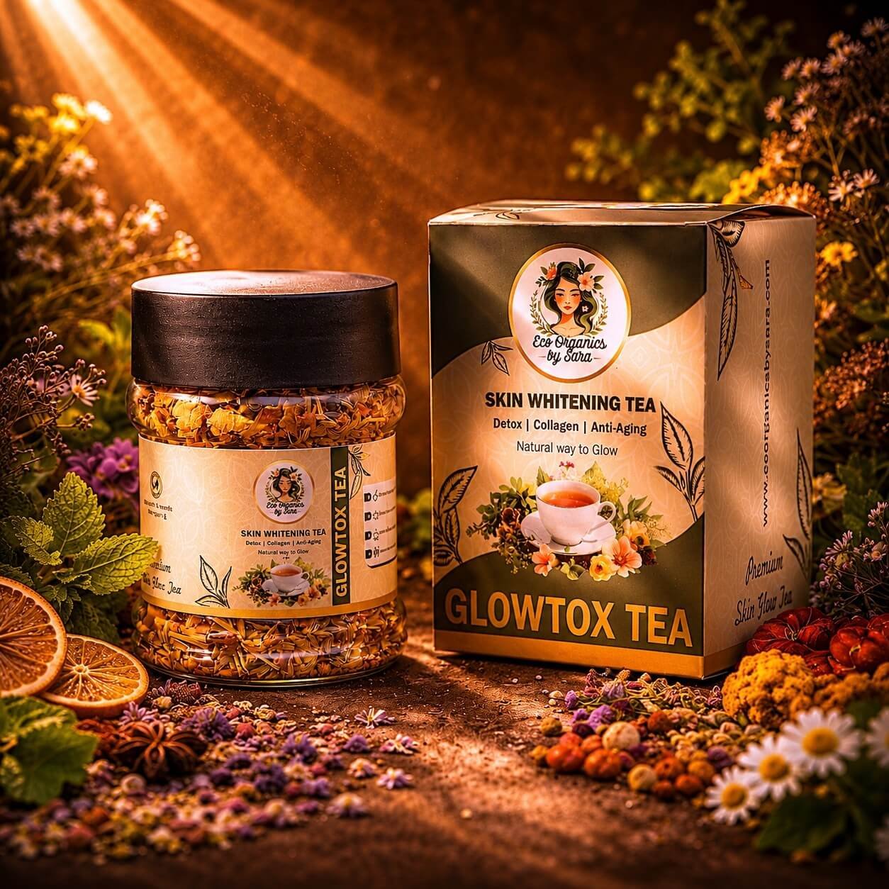 Glowtox Whitening Tea - Image 5