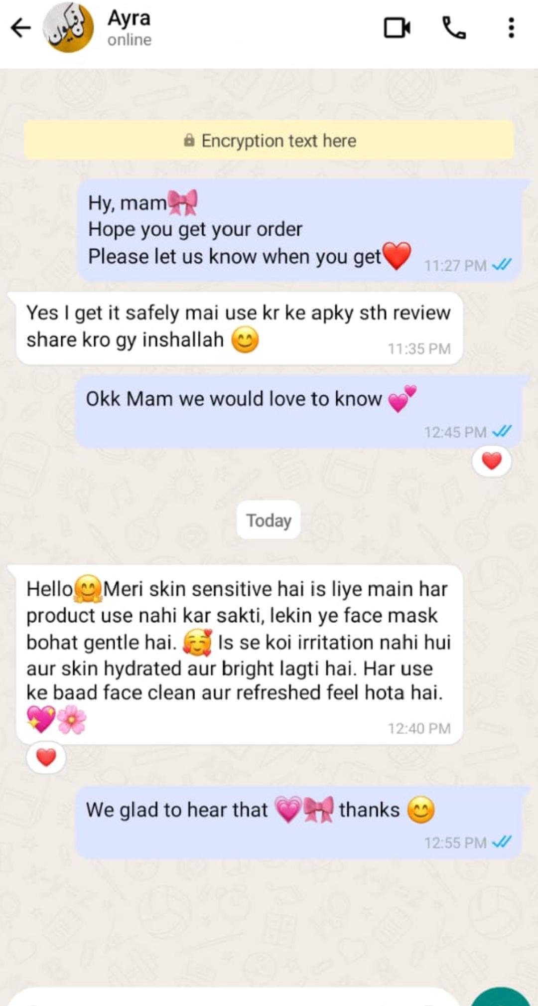 Customer review image
